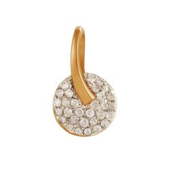 z3-7941 Подвес с бриллиантовой россыпью. Золото 585.