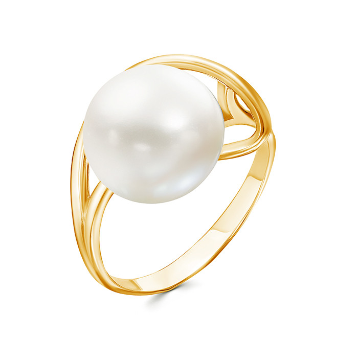 z1-11160 Кольцо с жемчугом. Золото 585. 