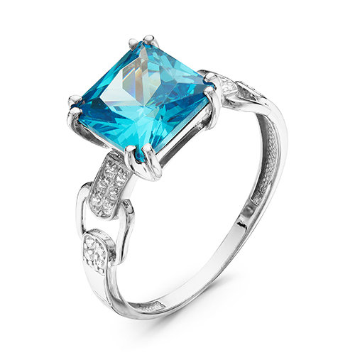 z1-9278 Кольцо с фианитами. Серебро 925. 