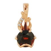 z3-7703 Подвеcка с фианитами. Серебро 925.