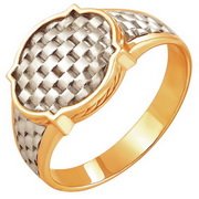 z1-8103 Мужская печатка. Золото 585.