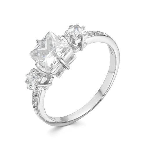 z1-9681 Кольцо с фианитами. Серебро 925. 