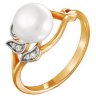 z1-8525 Кольцо с жемчугом. Серебро 925. 