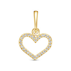 z3-7810 Подвеска с фианитами. Золото 585.