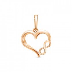 z3-10462 Подвеска с фианитами. Золото 585.