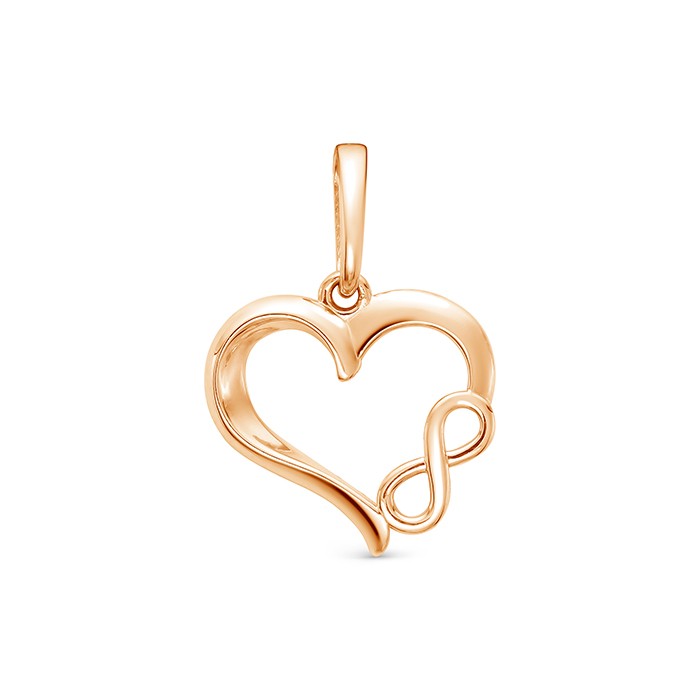 z3-10462 Подвеска с фианитами. Золото 585. 