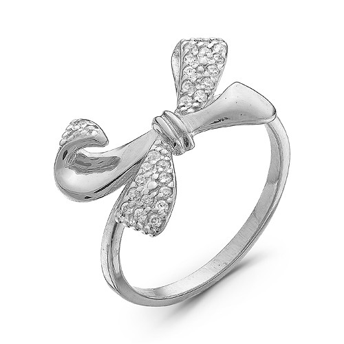 z1-8876 Кольцо с фианитами. Серебро 925.