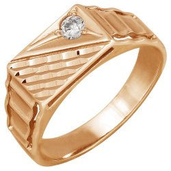 z1-6055 Мужская печатка. Золото 585.