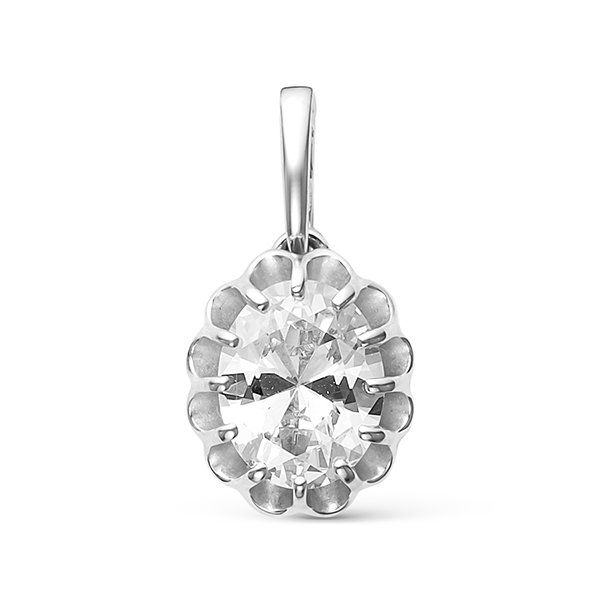 z3-9559 Подвеcка с фианитами. Серебро 925. 