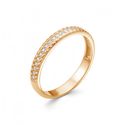 z1-7937 Кольцо с бриллиантовой россыпью. Золото 585.