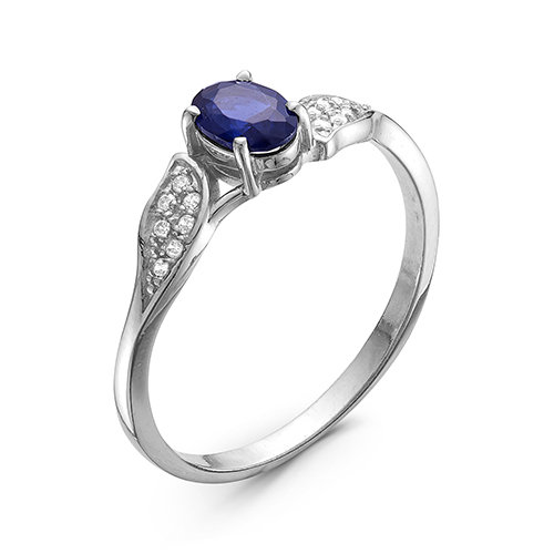 z1-9443 Кольцо с фианитами. Серебро 925. 