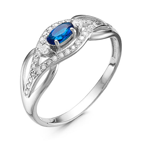 z1-9442 Кольцо с фианитами. Серебро 925. 