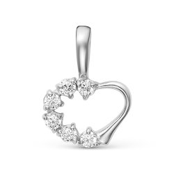 z3-9573 Подвеcка с фианитами. Серебро 925.