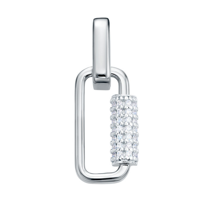 z3-11247l Подвеcка с фианитами. Серебро 925. 