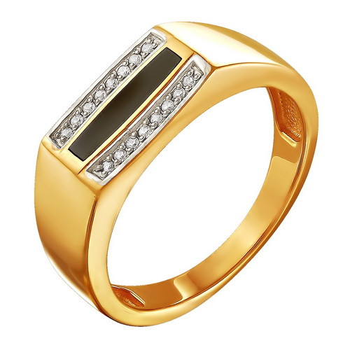 z1-8644 Мужская печатка. Золото 585.  