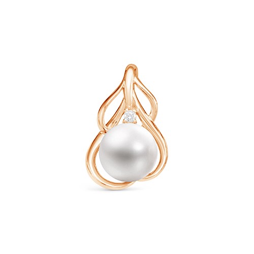 z3-9985 Подвеска с жемчугом. Золото 585. 