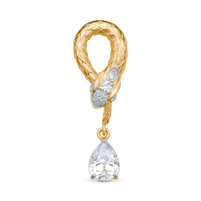 z3-11138 Подвеска с фианитами. Золото 585.