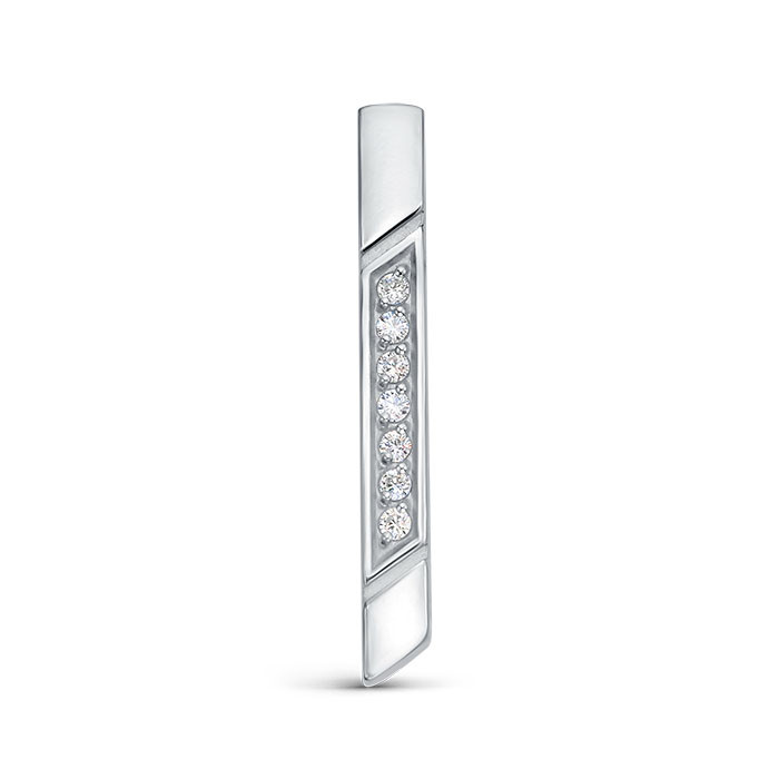 z3-11101 Подвеcка с фианитами. Серебро 925. 