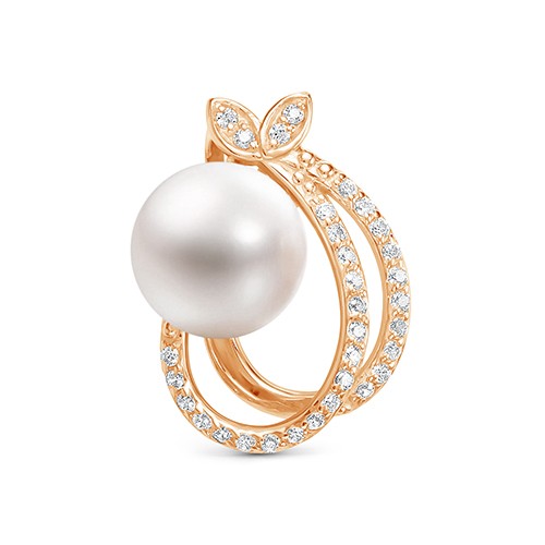 z3-9869 Подвеска с жемчугом. Золото 585. 