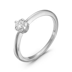 z1-8778 Кольцо с фианитами. Серебро 925.