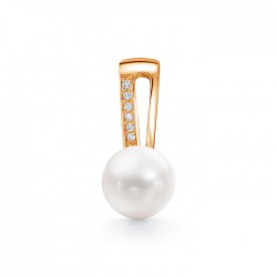 z3-10369 Подвеска с жемчугом. Золото 585.