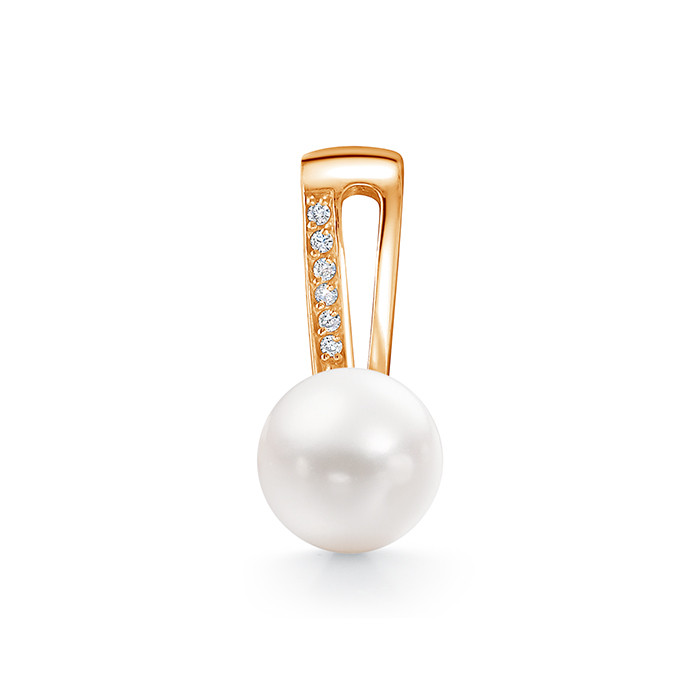 z3-10369 Подвеска с жемчугом. Золото 585. 