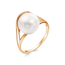 z1-10889 Кольцо с жемчугом. Золото 585.