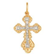 z3-8174 Подвеска с бриллиантами. Золото 585.