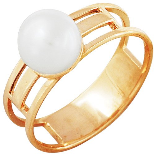 z1-5036 Кольцо с жемчугом. Золото 585. 