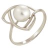 z1-8117 Кольцо с жемчугом. Серебро 925. 