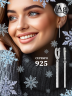 z 2-10239 Серьги с фианитами. Серебро 925. 