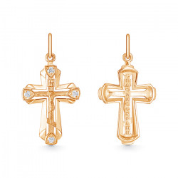 z3-8175 Подвеска с бриллиантами. Золото 585.