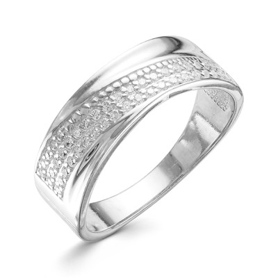 z1-9590 Кольцо с фианитами. Серебро 925.