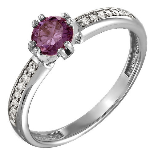 z1-8678 Кольцо с фианитами. Серебро 925.