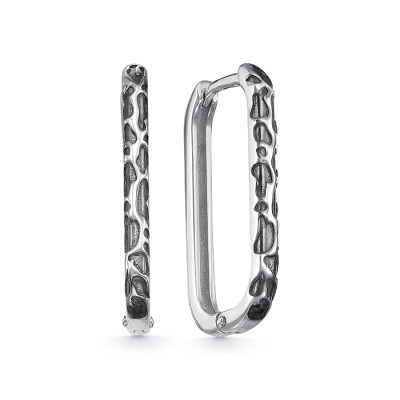 z2-11018-1 Серьги с фианитами. Серебро 925.