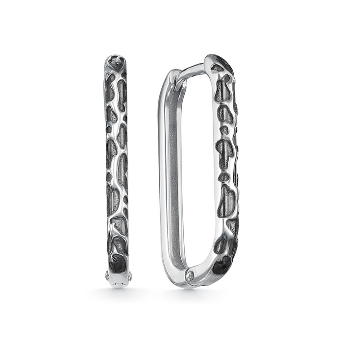 z2-11018-1 Серьги с фианитами. Серебро 925. 