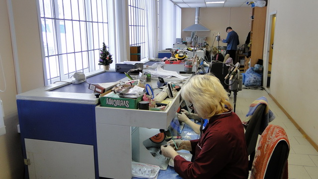 Участок полировки