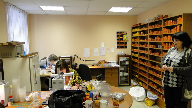 Участок восковки